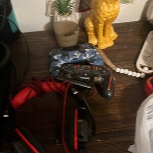 Sony Camouflage and Black Controller